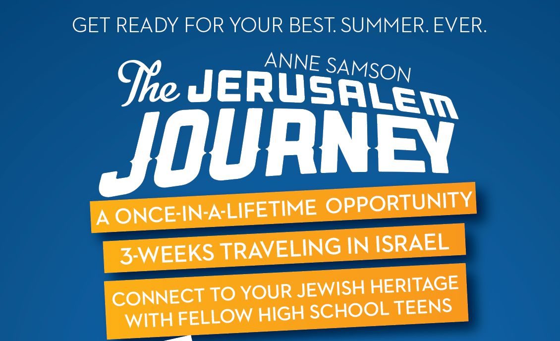 The Jerusalem Journey (TJJ) Info Session
