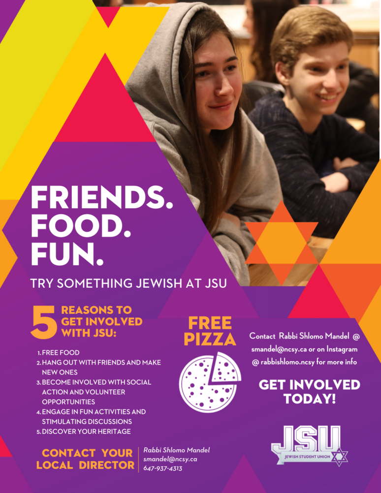 Jewish Student Union (JSU) Clubs Canada